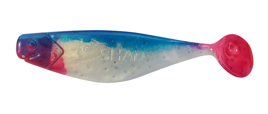 RELAX SHAD 3 RED TAIL