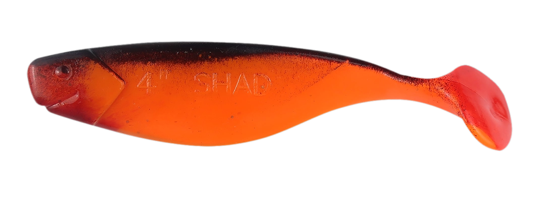 RELAX SHAD 4 RED TAIL