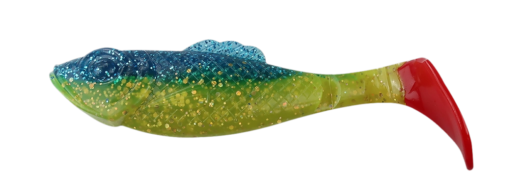 SUPERFISH SHAD 4 TRICOLOR